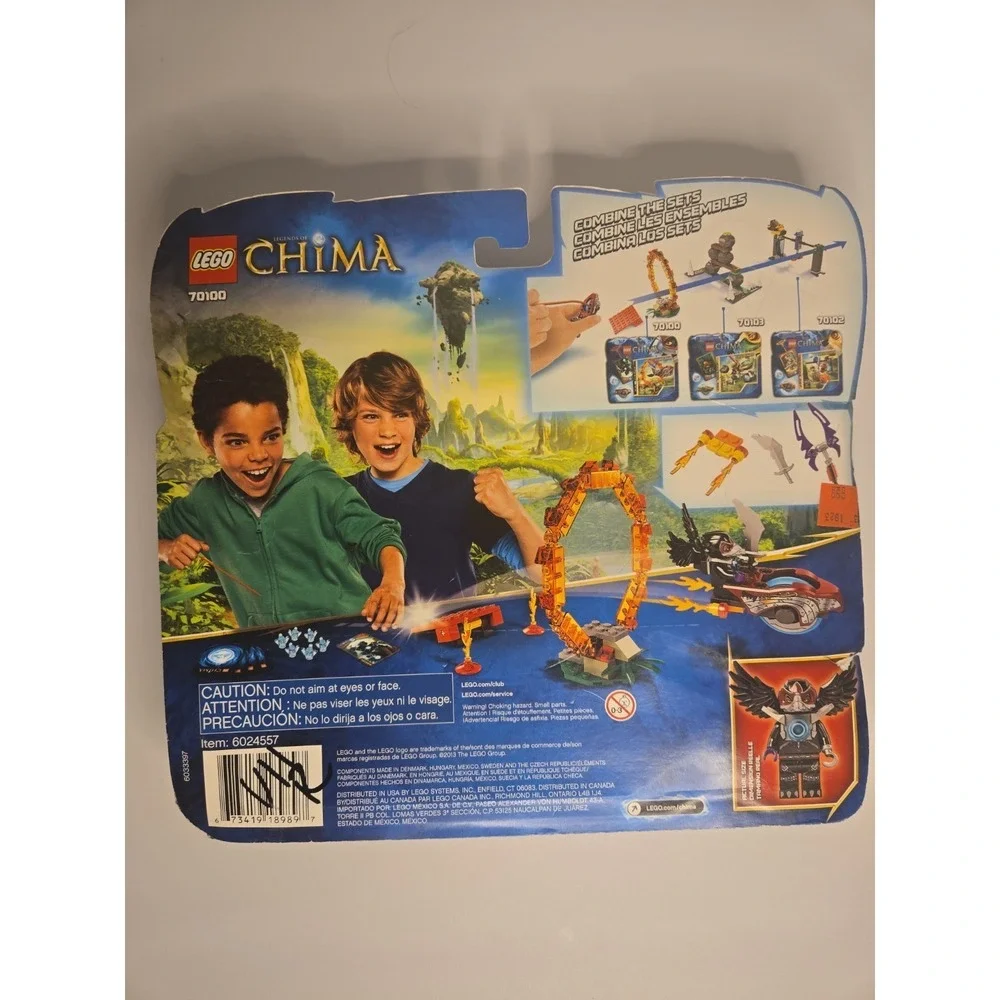 LEGO LEGENDS OF CHIMA: Ring of Fire (70100) - Picture 2 of 3